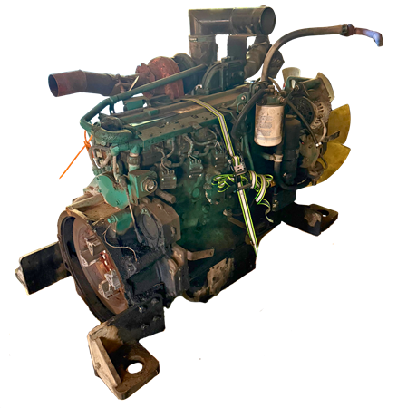 Motor D6DEFE2, utbytes